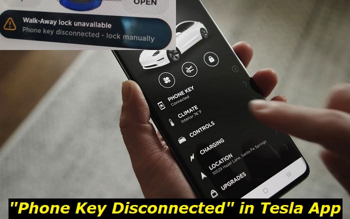 phone key disconnected